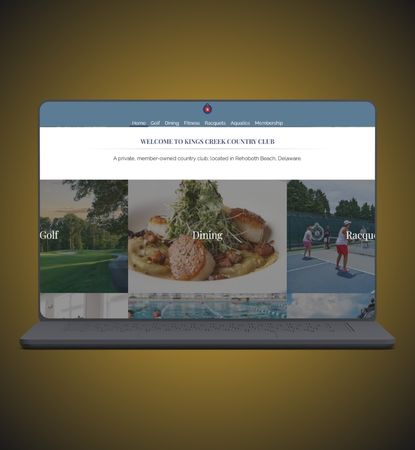 Kings Creek Country Club Website